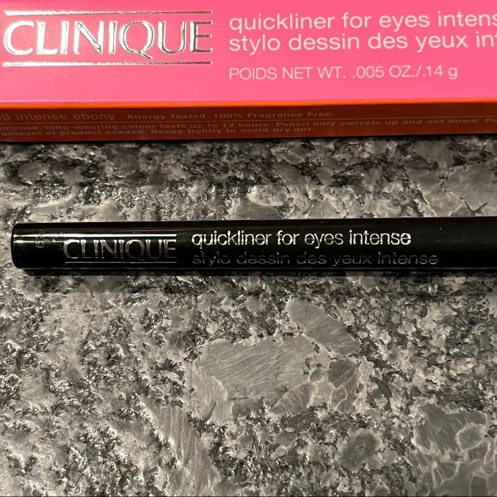 NIB Clinique quickliner intense ebony